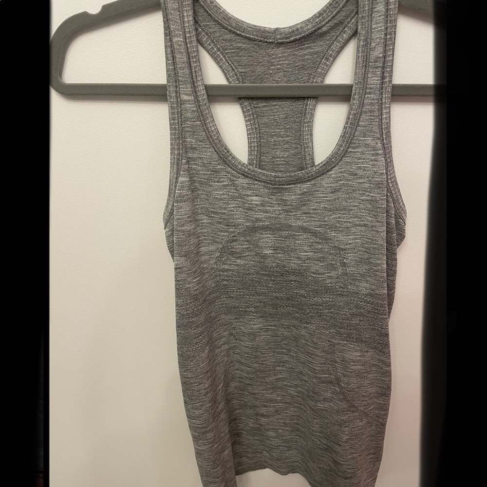 Grey Lululemon Racerback Tank Top